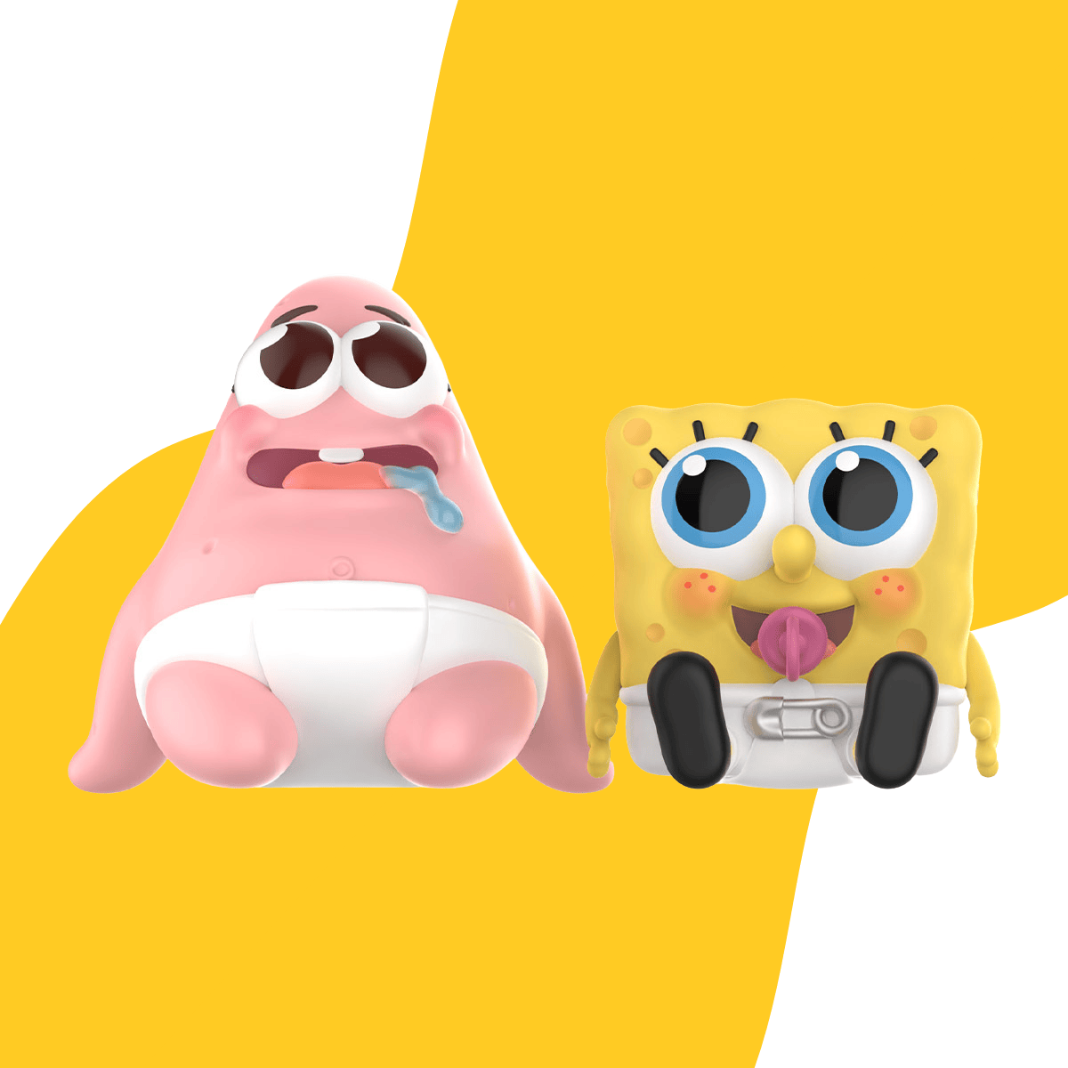 Bob Esponja Figura de Mejores Amigos