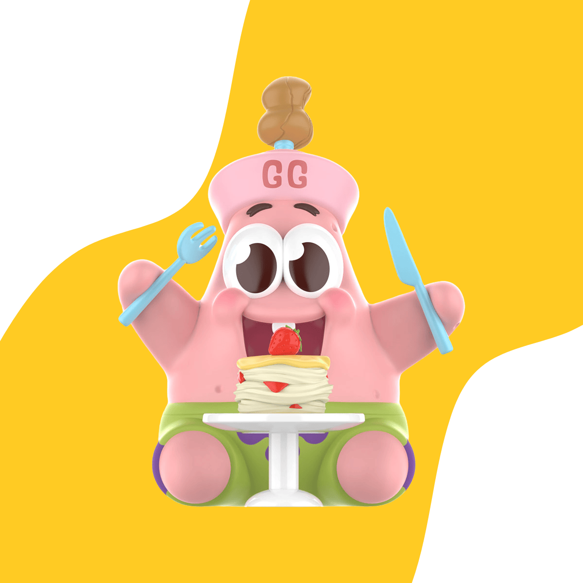 Bob Esponja Figura de Mejores Amigos