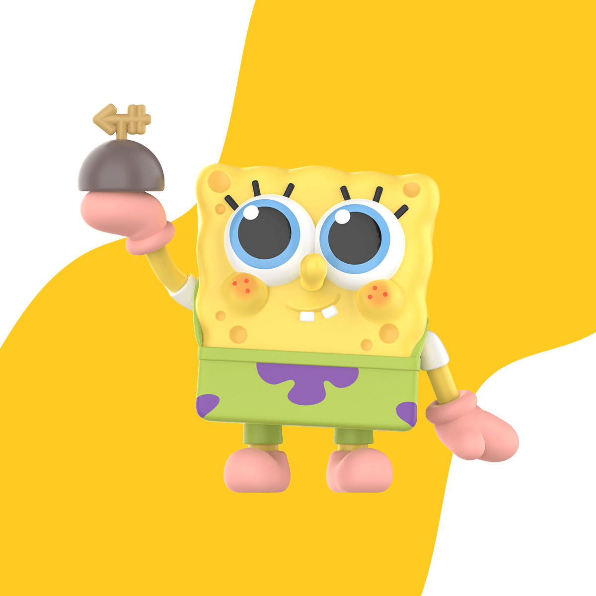 Bob Esponja Figura de Mejores Amigos
