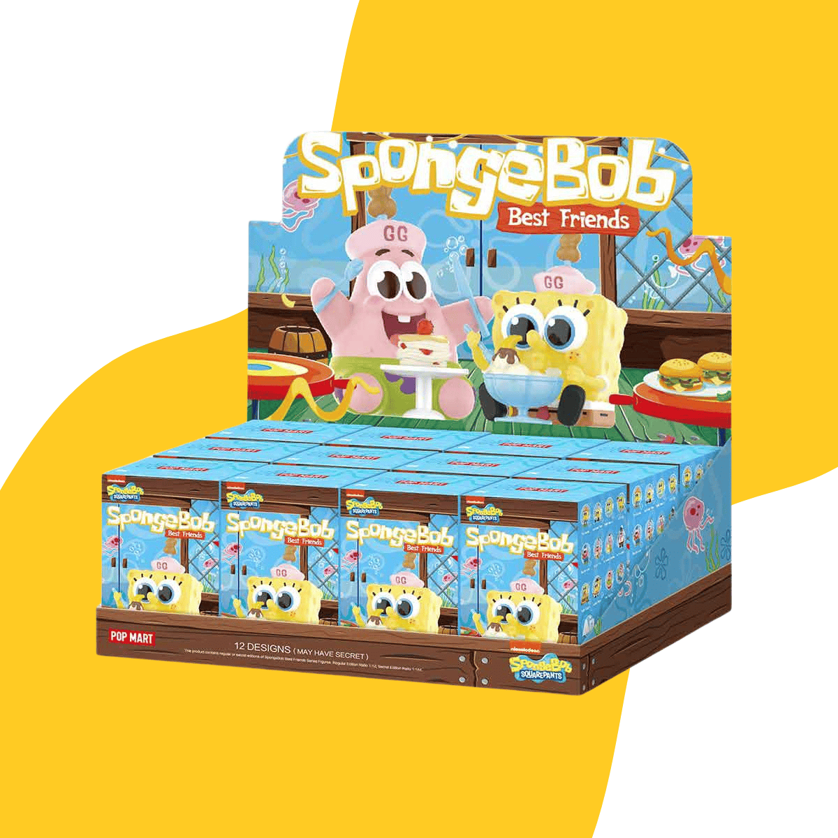 Bob Esponja Figura de Mejores Amigos