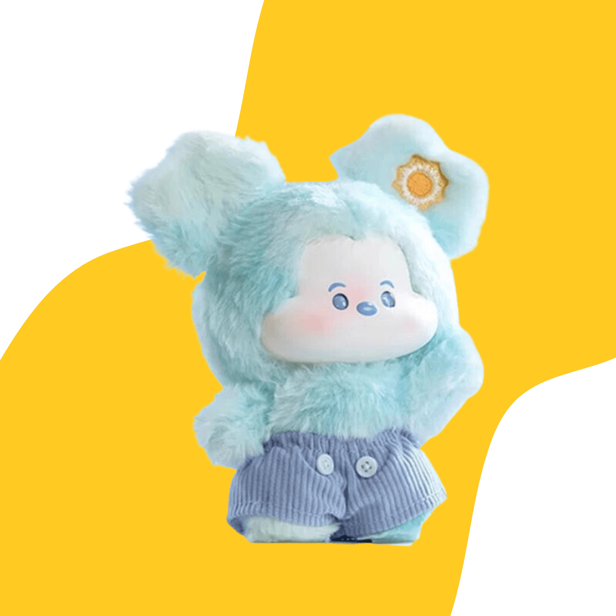 Mickey Head in Clouds Plush | Miniso