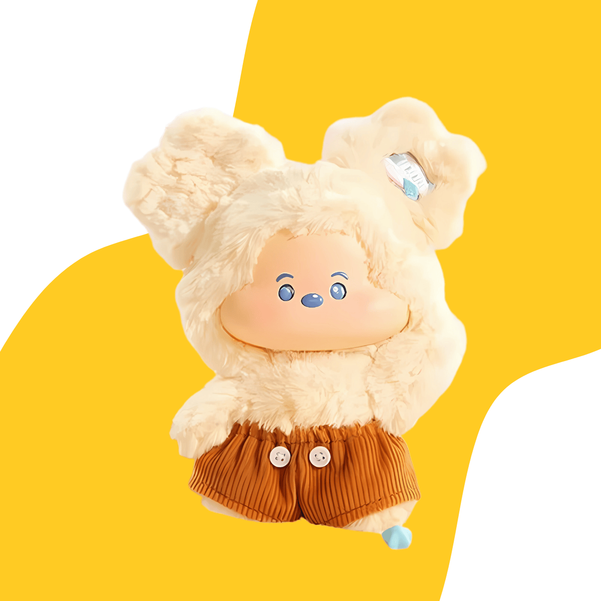 Mickey Head in Clouds Plush | Miniso