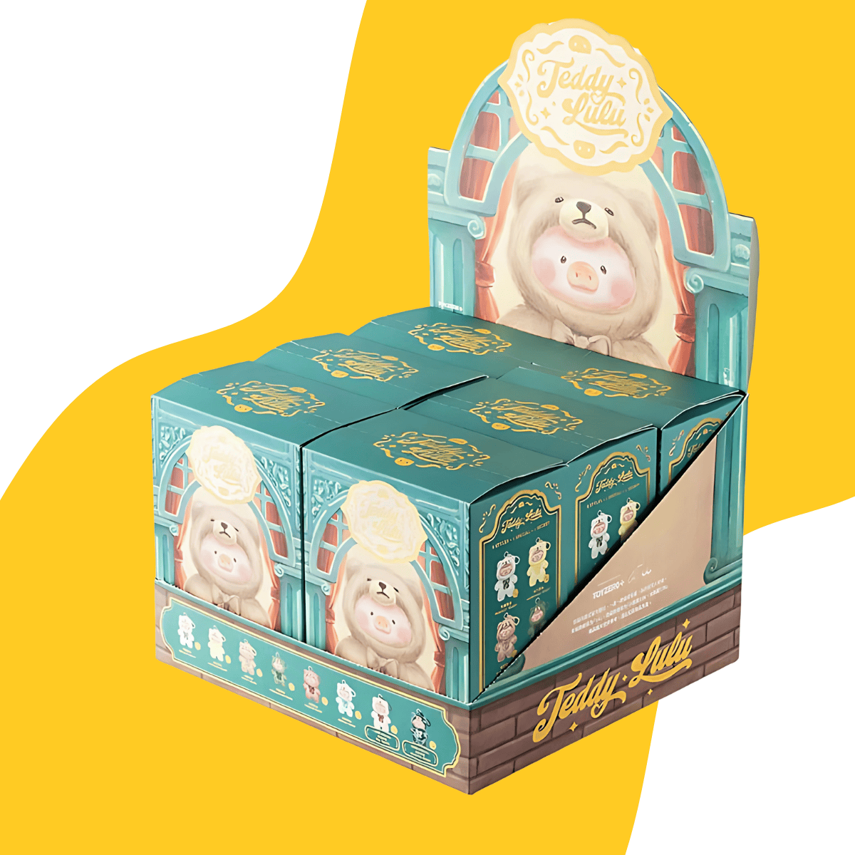 Lulu The Piggy Vintage Teddy | TOYZERO+