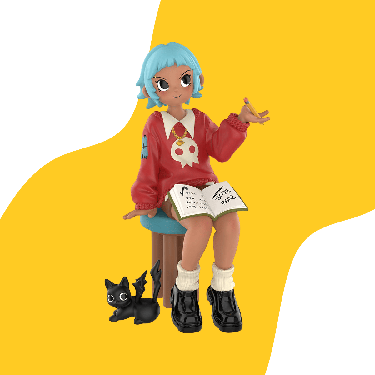 Figura Peach Riot Rush Hour
