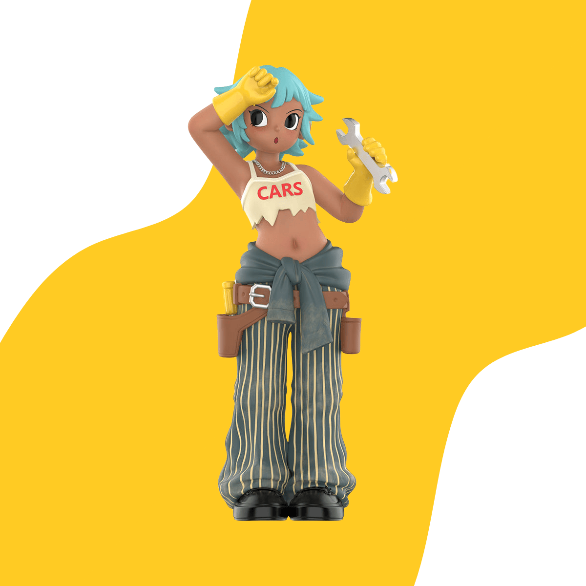 Figura Peach Riot Rush Hour