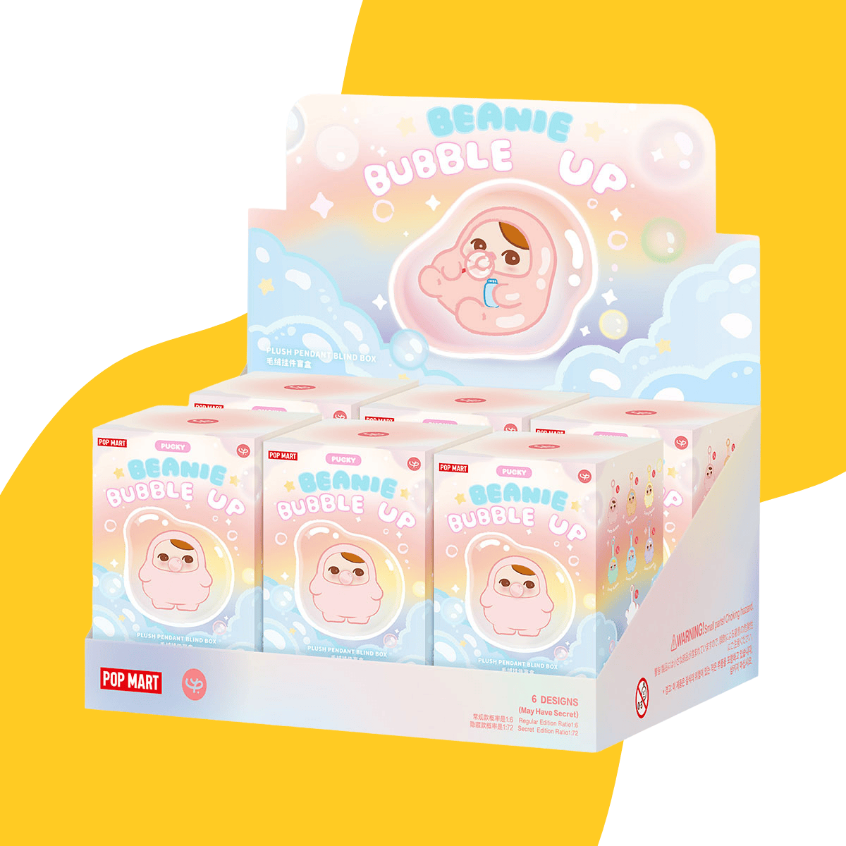 PUCKY BEANIE BURBUJEANTE (Llavero)