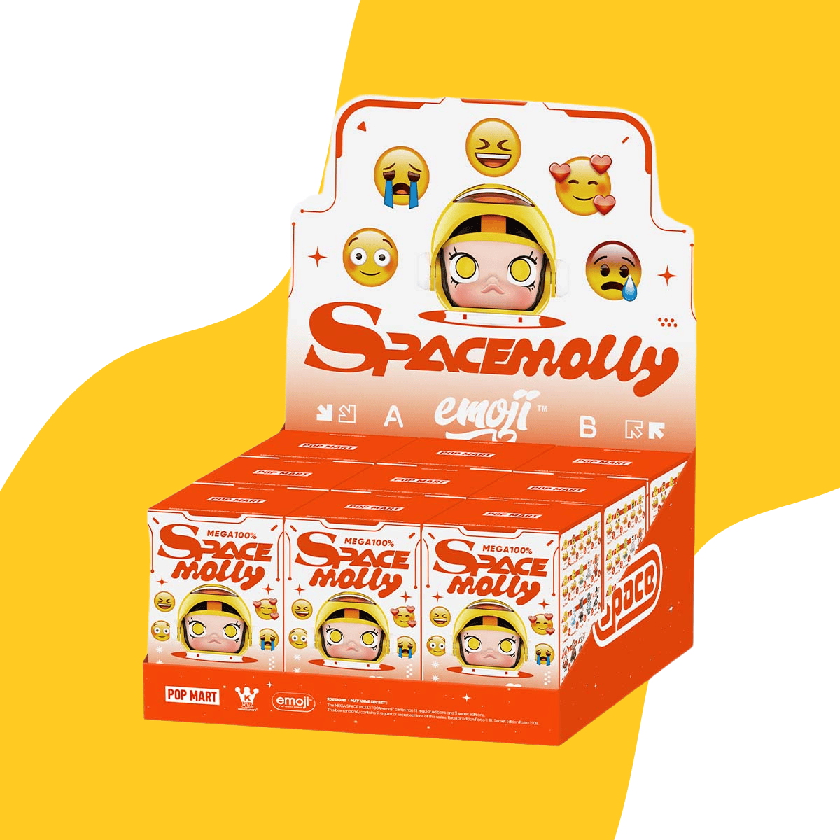 Mega Space Molly Emoji Series
