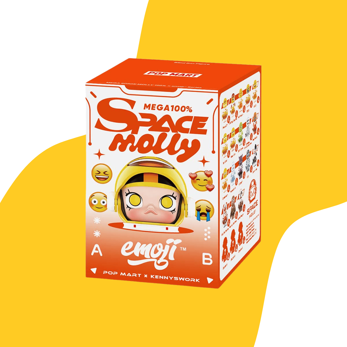 Mega Space Molly Emoji Series